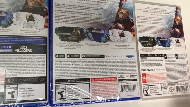 Astria Ascending (PS4/PS5/Nintendo Switch) Unboxing смотреть онлайн