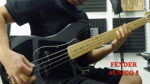 Fender Alnico 5 vs Seymour Duncan Spb3 - Comparison (pick style)