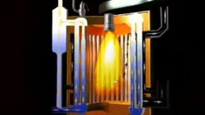 Процесс работы парового котла