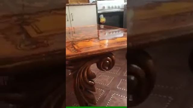 Стол ручной работы из бука