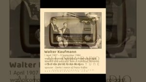 All India Radio Signature tune is composed by walter Kaufman