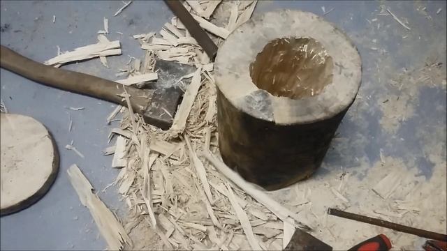 Как сделать дуплянку или скворечник из бревна смотреть онлайн