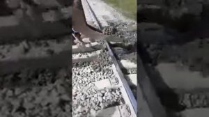 чистка выплесков на путях РЖД