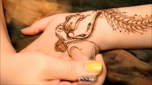 Wildeflowers Mehndi design/Мехенди Полевые цветы