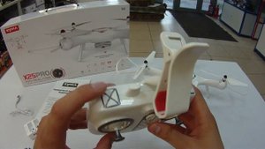 Революционный квадрокоптер Syma X25Pro (следуй за мной, облет точек, полет по точкам)
