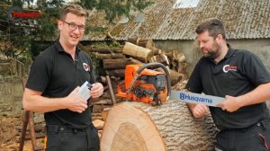 Husqvarna 592 XP vs 395 XP Chainsaw!