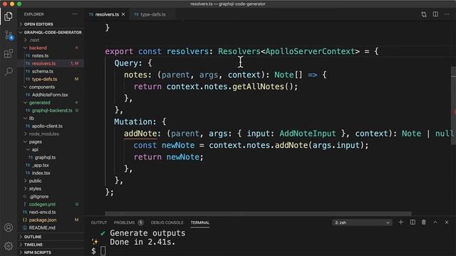 Generating TypeScript Types for GraphQL Schema, Queries and Mutations Using GraphQL Code Generator смотреть онлайн
