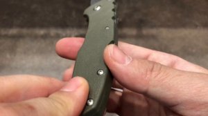 Нож "Steve Austin Working Man (OD Green)" German 4116 от Cold Steel