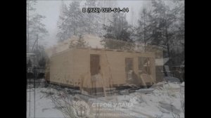 Каркасный дом 6х8 с мансардой