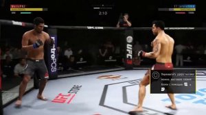 Изи бой в UFC 3 на Xbox One S.