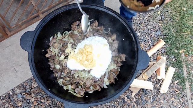 Я не ожидал что так вкусно получится Свиное сердце со сметаной чесноком и овощами смотреть онлайн