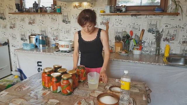 Маринованные помидоры без стерилизации на зиму смотреть онлайн