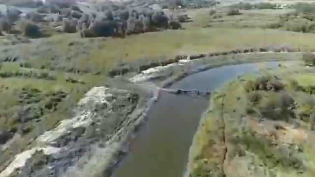 Речка Мокрая Сура в с. Сурско-Клевцево Днепровского района. смотреть онлайн