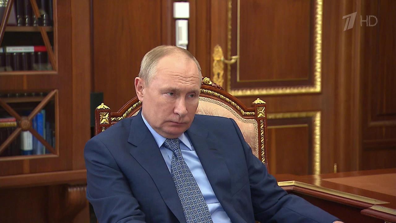 Владимир Путин в Кремле встретился с главой Ингушетии
