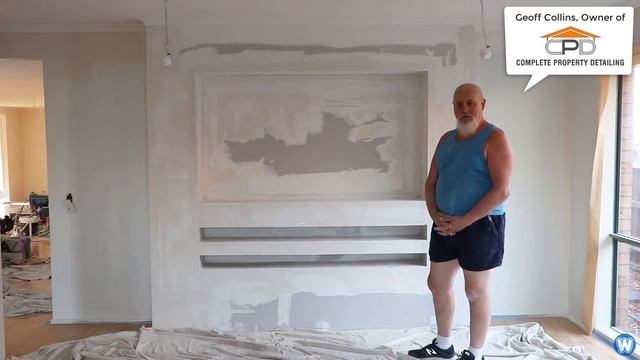 TV Wall Niche for 75" TV - Time Lapse Build Over 11 Days смотреть онлайн