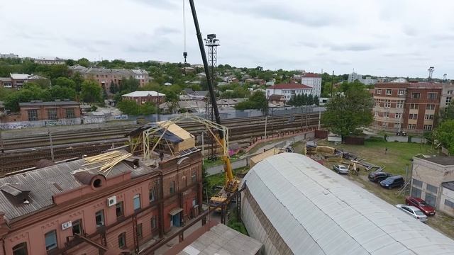 Монтаж портальной фермы смотреть онлайн