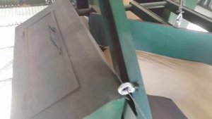 Работа плужкового сбрасывателя