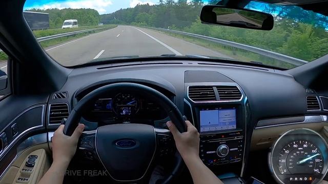 Ford Explorer максимальная скорость автобан POV смотреть онлайн