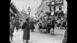 Исторические кадры, Москва конец 19 века.