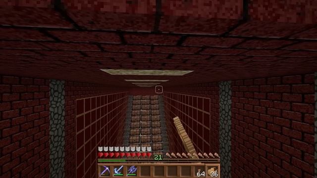 Minecraft Nether Gold Farm - Using Minecarts смотреть онлайн