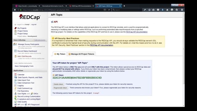 REDCap Topic Session Utilizing API to Import смотреть онлайн