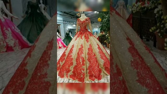 bridal Red dress