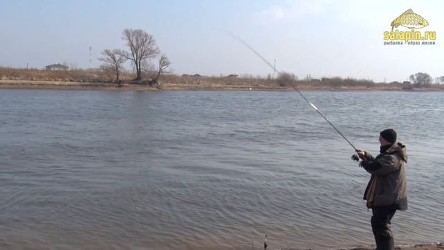 Рыбалка с фидером: Открытие сезона в апреле на Москва-реке смотреть онлайн