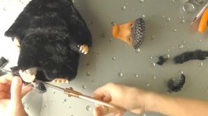 Нюхлер в смешанной технике #niffler #каксшить #Нюхлер #смешаннаятехника