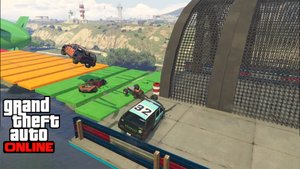 Чилим с друзьями в стенка на стенку в GTA V OnLine