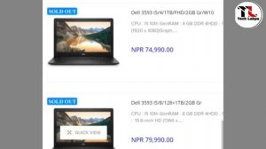 Dell Laptop Latest Market Price In Nepal !