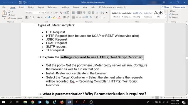 JMeter tutorial 24 - JMeter interview Questions - Part 2 | Performance Testing Interview Questions смотреть онлайн