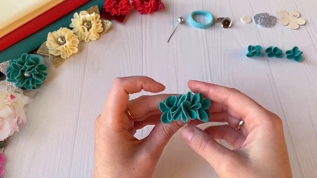 Красивые Резиночки Цветы из фоамирана Своими руками Diy Eva foam flowers Tutorial foam sheets craft смотреть онлайн
