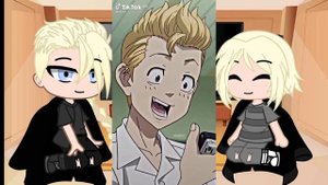 Реакция Токийских Мстителей на тт. (Майк и Дракен) [Гача Клуб]