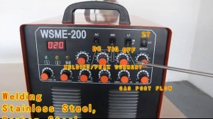 Good Quality Analog AC DC Aluminium TIG/ARC Super 200p Ac Dc Pulse Tig Welder