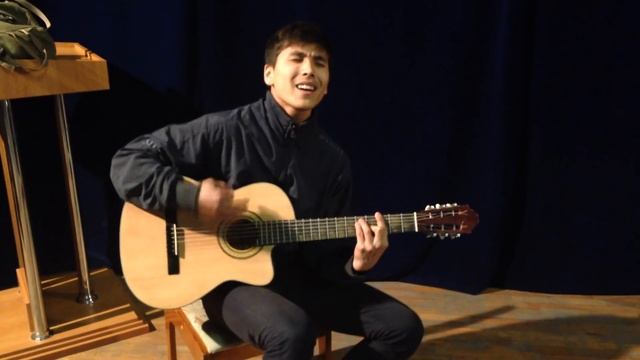 Дворовые - встретил я девчоночку одну  cover by Tima