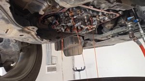 Полная аппаратная замена масла в акпп №190, MAZDA CX8, АКПП FW6A-EL, MotulEvo Севастополь.