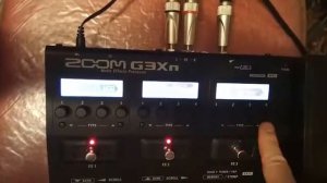 Процессор Zoom G3Xn включение ритм секции и лупера