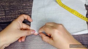 Делаем красивую кайму для платочка