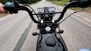 Мотоцикл СКАУТ-6. Максимальная скорость.