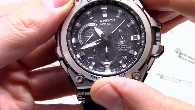 Часы Casio G-SHOCK MTG-G1000D-1A - Инструкция, как настроить от PresidentWatches.Ru смотреть онлайн