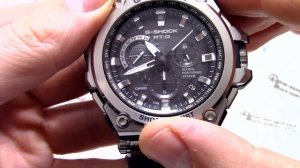 Часы Casio G-SHOCK MTG-G1000D-1A - Инструкция, как настроить от PresidentWatches.Ru
