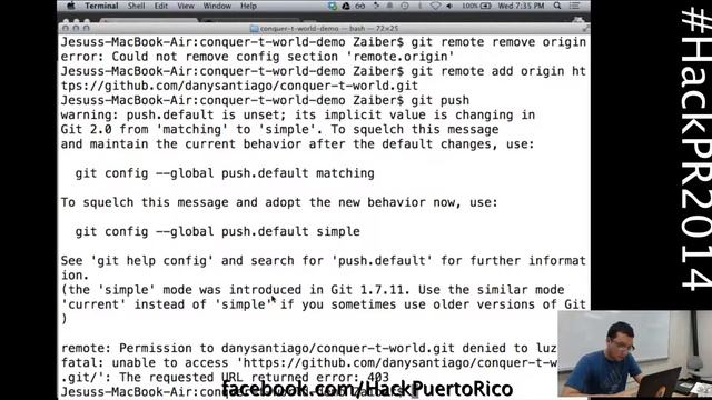 HackPR Warmup Series: Manage, Share and Collaborate with Git смотреть онлайн