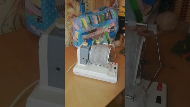 процесс пошёл.Как у мамы, изготовление пряжи. смотреть онлайн