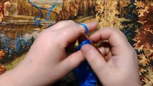 Самая густая овальная плоская мочалка. МК.