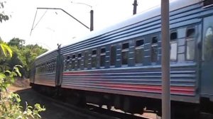 Скорый фирменный поезд "Троянда Донбасу" №10 Донецк - Москва