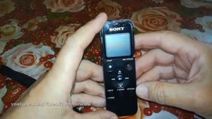 Не обзор диктофона SONY ICD-PX470