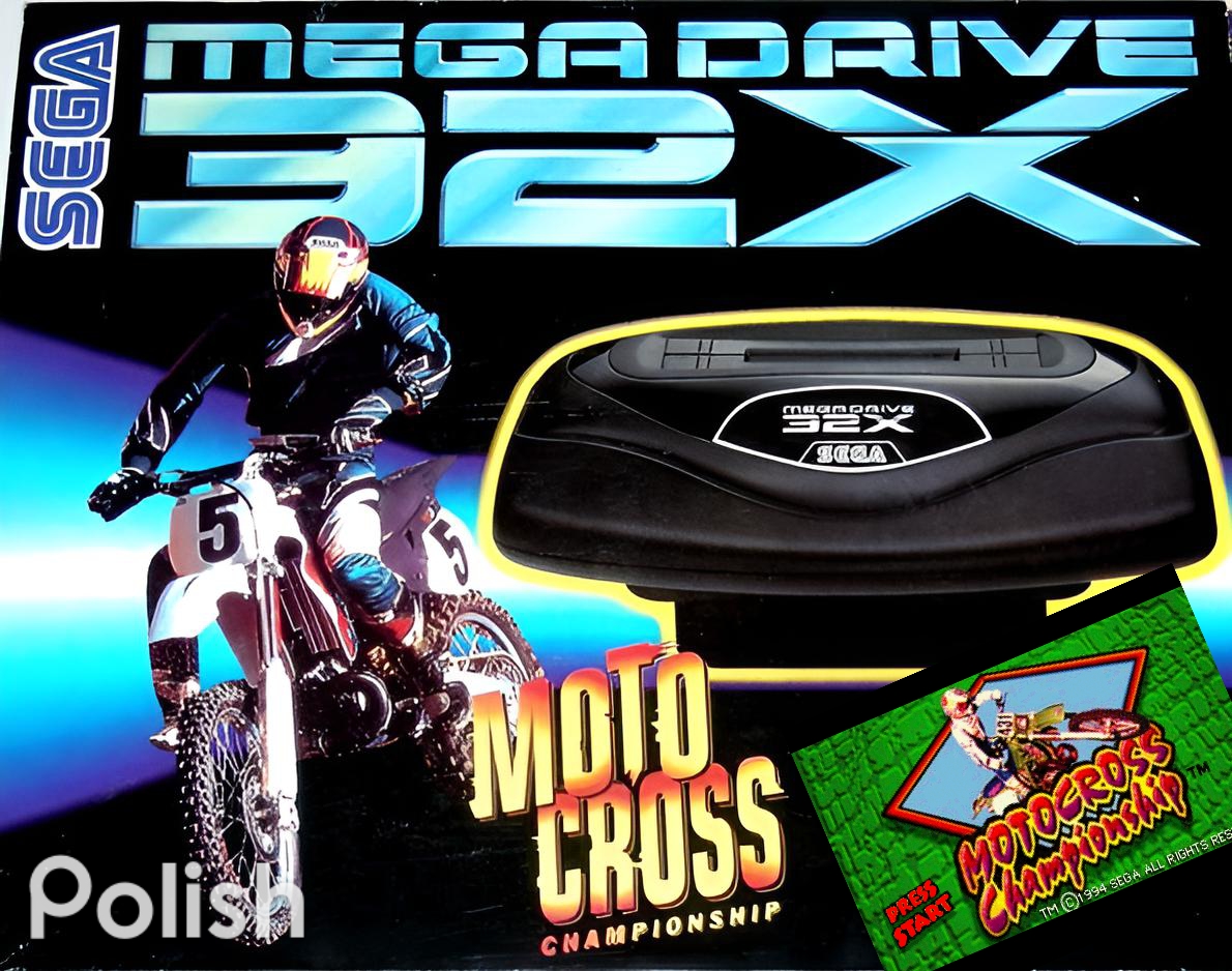 Motocross Championship. Sega 32X. Проф реакция и обзор.