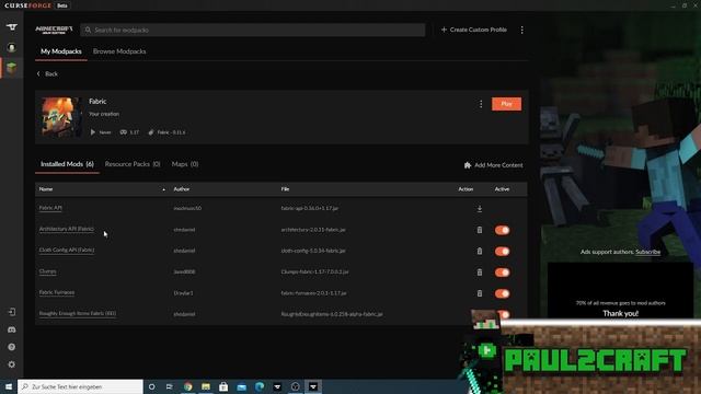 So Installierst DU Minecraft Fabric Mods Super Einfach für ALLE Versionen [2021] Tutorial смотреть онлайн