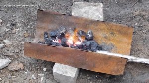 Как сделать кузнечный горн своими руками