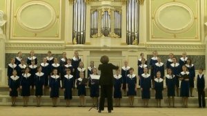 "Ночь"  Г. Свиридов, стихи Б. Пастернака (фрагмент из кантаты "Снег идёт")